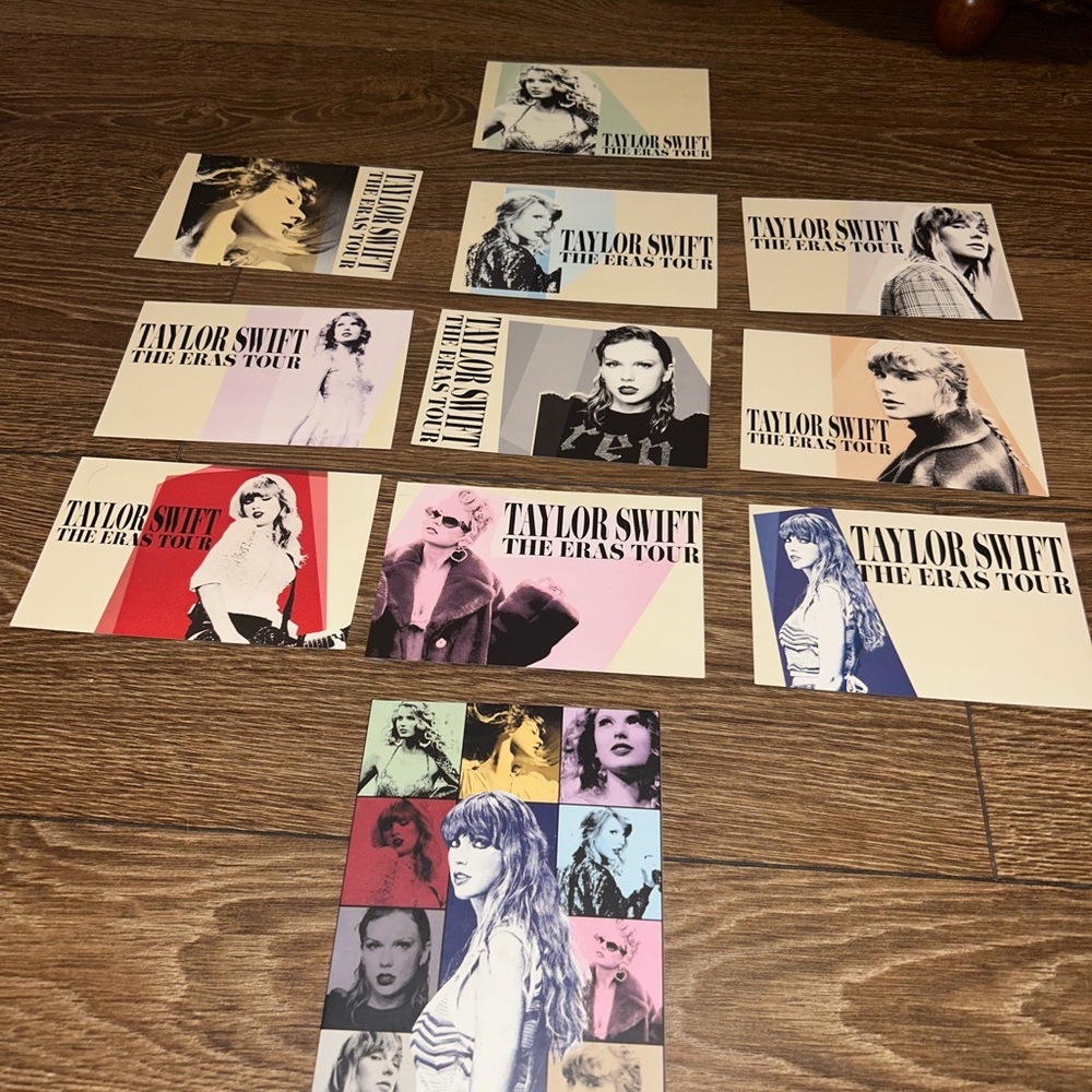 Taylor Swift Eras Tour Exclusive VIP Postcards with box